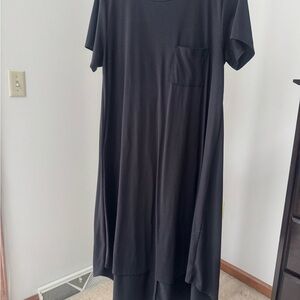 LuLaRoe Black Short Sleeve Dress
